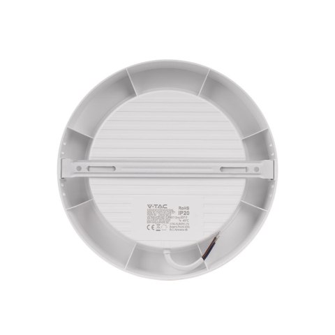 Plafon Panel LED V-TAC Natynkowy Premium Downlight 24W Okrągły fi290 VT-60024 4000K 2640lm