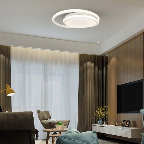 Plafon V-TAC 24W LED 3w1 Biały Okrągły fi.31cm VT-7783 4000K 2560lm