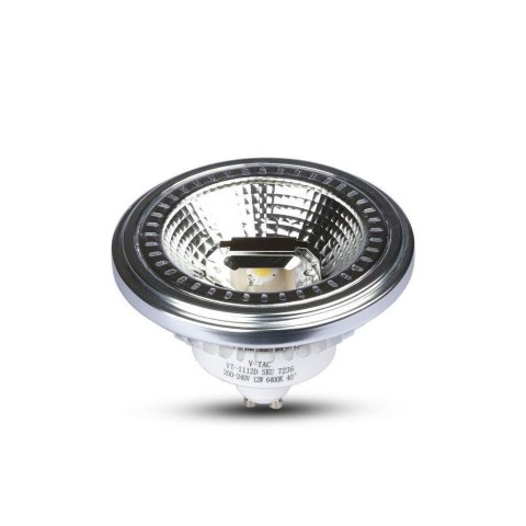 Żarówka LED V-TAC AR111 12W GU10 40st COB Ściemnialna VT-1112 4000K 1031lm