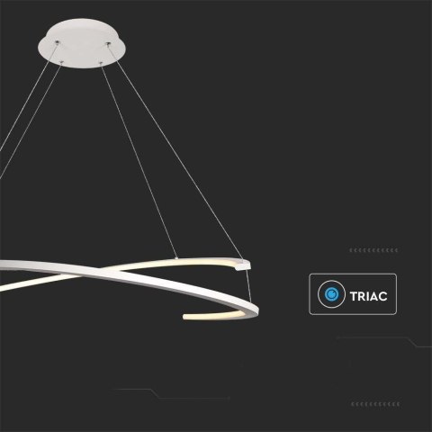 Oprawa Zwieszana V-TAC LED 48W 80x120cm Ściemnialna VT-7908 3000K 5150lm
