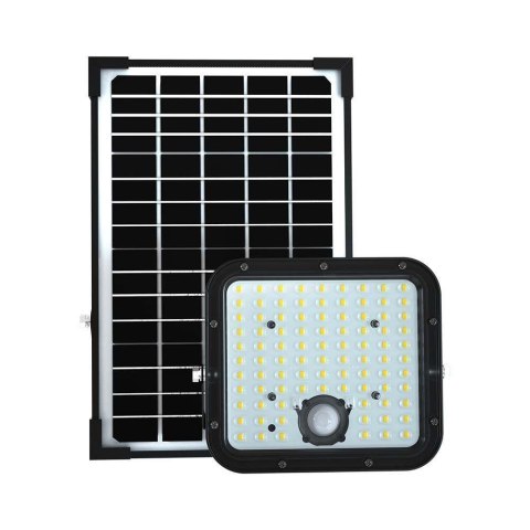 Naświetlacz Projektor LED Solarny V-TAC 30W IP65, Pilot Timer, LiFePo 6.4V 6000mA Czarny VT-432 4000K 4800lm
