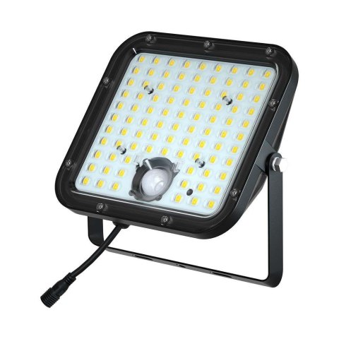 Naświetlacz Projektor LED Solarny V-TAC 30W IP65, Pilot Timer, LiFePo 6.4V 6000mA Czarny VT-432 4000K 4800lm