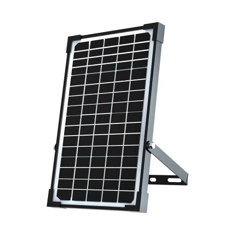 Projektor LED Solarny V-TAC 30W IP65, Pilot Timer, LiFePo 6.4V 6000mA Czarny VT-432 6400K 4800lm