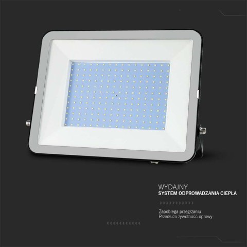 Naświetlacz Projektor LED V-TAC 300W SAMSUNG CHIP PRO-S Czarny VT-44300 6500K 26390lm 5 Lat Gwarancji
