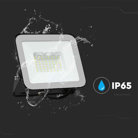 Naświetlacz Projektor LED V-TAC 50W SAMSUNG CHIP PRO-S Czarny VT-44050 6500K 4270lm 5 Lat Gwarancji