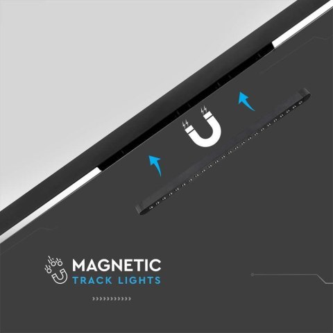 Oprawa Szynosystem Magnetyczny 48V V-TAC 22W LED 35st VT-4222 6400K 1900lm 3 Lata Gwarancji