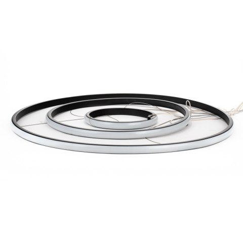 Lampa Wisząca Żyrandol Oprawa Zwieszana V-TAC 32W LED Czarna VT-7816 3000K 3880lm