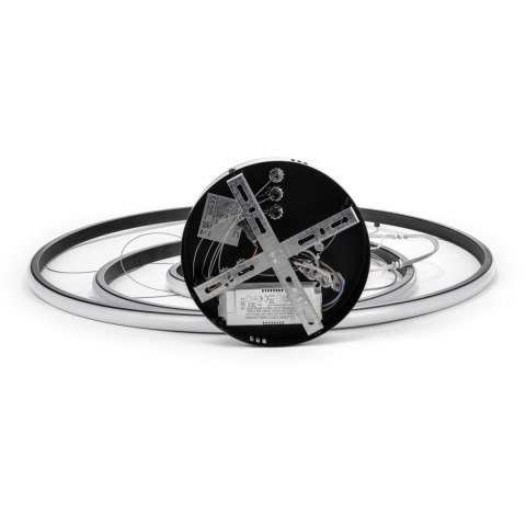 Lampa Wisząca Żyrandol Oprawa Zwieszana V-TAC 32W LED Czarna VT-7816 3000K 3880lm