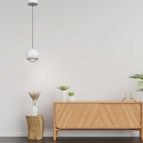 Oprawa Zwieszana V-TAC LED 6W regulowana 200cm Biała VT-7508 3000K 500lm