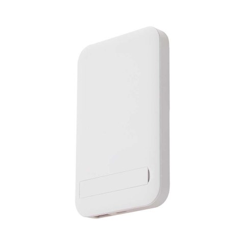 Power Bank V-TAC 10000mAh SLIM TYPE C Biały Ładowanie bezprzewodowe VT-3529