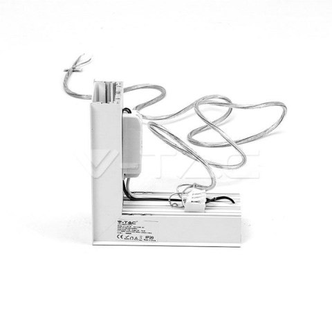 Łącznik L Opraw V-TAC 12W Linear Zewnętrzny Biały VT-7-42-LW 4000K 1200lm 5 Lat Gwarancji