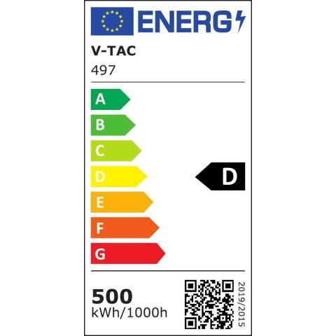 Projektor LED V-TAC 500W SAMSUNG CHIP Mean Well Driver Ściemnialny IP66 60st VT-502D 4000K 60000lm 5 Lat Gwarancji
