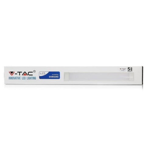 Oprawa V-TAC 50W LED Liniowa Natynkowa SAMSUNG CHIP 150cm 120Lm/W VT-8-50 6000K 6000lm 5 Lat Gwarancji