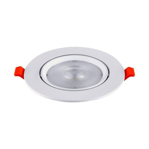 Oprawa V-TAC LED Downlight SAMSUNG CHIP 10W Ruchoma VT-2-10 6400K 900lm 5 Lat Gwarancji