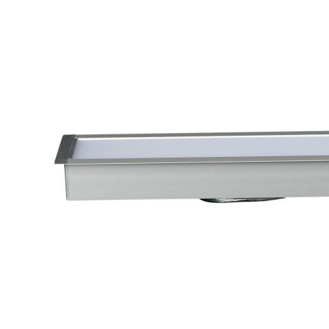 Oprawa V-TAC LED Linear SAMSUNG CHIP 40W Wpuszczana Srebrna 120cm VT-7-41-S 6400K 3200lm 5 Lat Gwarancji