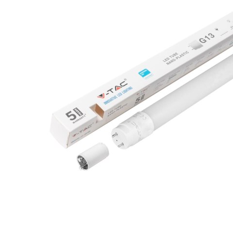 Tuba Świetlówka LED T8 V-TAC SAMSUNG CHIP 120cm 18W G13 VT-121 4000K 1700lm 5 Lat Gwarancji