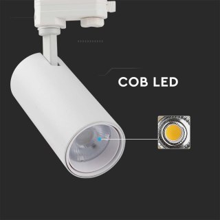 Oprawa Szynosystem 3F V-TAC 30W LED 35st CCT CRI90+ Biała VT-47030 2700K-4000K-6500K 2900lm