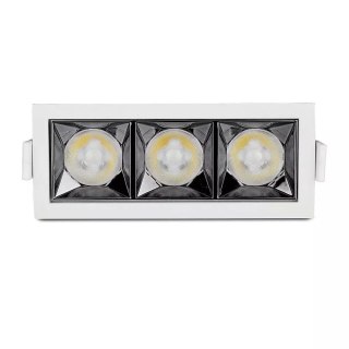 Oprawa V-TAC Downlight SAMSUNG CHIP 12W UGR19 CRI90+ 12st VT-2-12 2700K 960lm 5 Lat Gwarancji