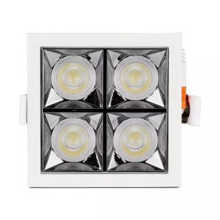 Oprawa V-TAC Downlight SAMSUNG CHIP 16W UGR19 CRI90+ 36st VT-2-16-1 2700K 1280lm 5 Lat Gwarancji