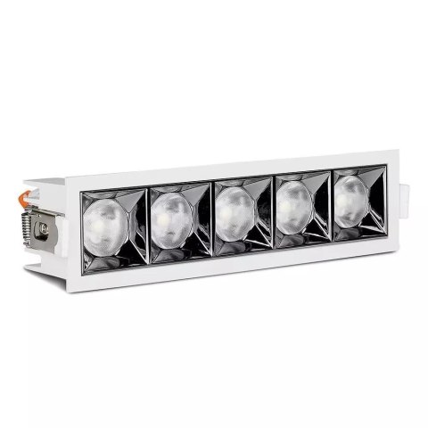 Oprawa V-TAC Downlight SAMSUNG CHIP 20W UGR19 CRI90+ 36st VT-2-21-1 4000K 1600lm 5 Lat Gwarancji