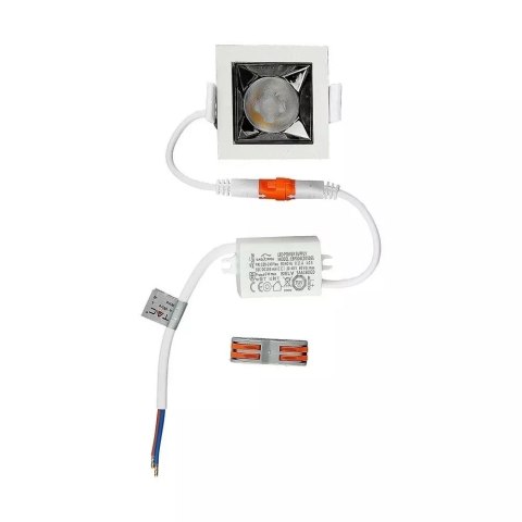 Oprawa V-TAC Downlight SAMSUNG CHIP 4W UGR19 CRI90+ 36st VT-2-04-1 5700K 320lm 5 Lat Gwarancji