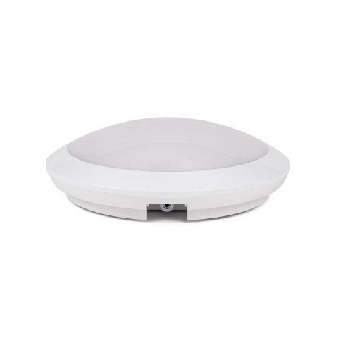 Plafon V-TAC 20W LED Okrągły IP44 Czujnik Ruchu Mikrofalowy IK10 30cm Biały VT-8222 3000K-4000K-6000K 1800lm 5 Lat Gwarancji