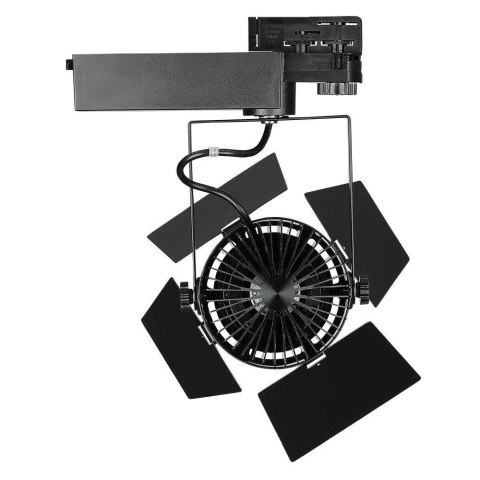 Oprawa Szynosystem 3F V-TAC 33W LED SAMSUNG CHIP CRI90+ Czarna VT-433 3000K 3000lm 5 Lat Gwarancji