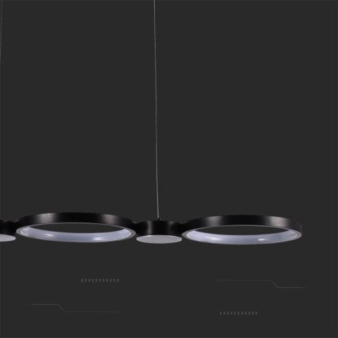 Oprawa Zwieszana V-TAC 38W LED Czarna VT-7820 4000K 4560lm