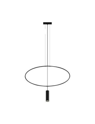 Sollux Lampa wisząca HOLAR 1 czarna