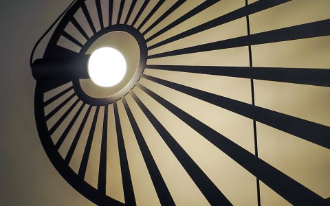 Sollux Lampa wisząca LEHDET czarna