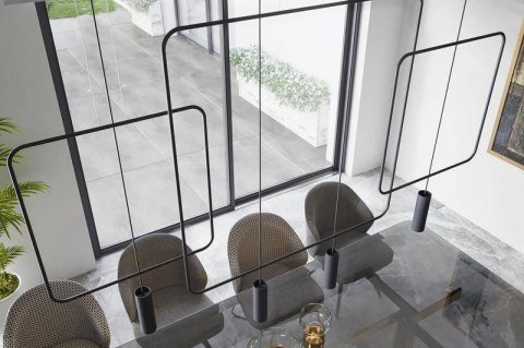 Sollux Lampa wisząca RANA 1 czarna