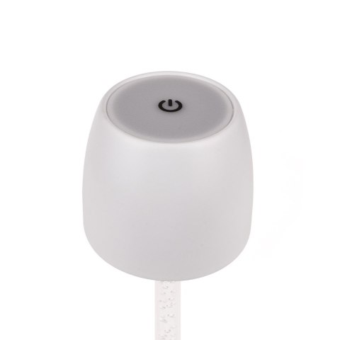 Lampka Biurkowa Nocna V-TAC 3W LED Ładowanie Ściemnianie Biała VT-7576 3000K 310lm