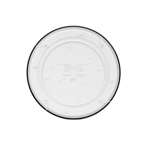 Plafon V-TAC 18W LED Okrągły 25cm Natynkowy IP44 Czarny VT-8618B 6500K 1830lm
