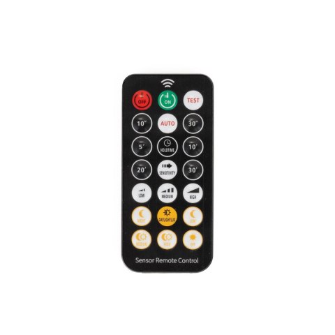 Plafon V-TAC 18W LED Okrągły 25cm Natynkowy Pilot Czujnik Ruchu IP44 Biały VT-8618S 6500K 1830lm