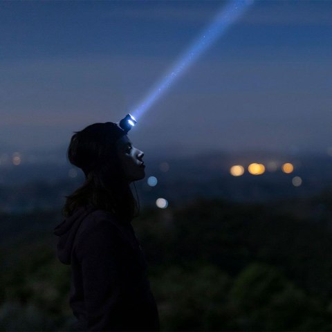 Latarka Czołowa Rowerowa V-TAC 3W SMD Ładowanie USB-C IP43 VT-9902 190lm