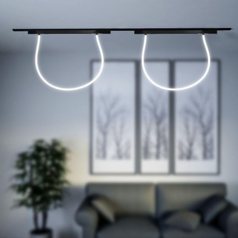 Oprawa Szynosystem SMART 48V V-TAC 23W LED CCT 30st SMART 200cm WiFi TRACKLIGHT Czarna VT-42024 2700K-6400K 2810lm 3 Lata Gwaran