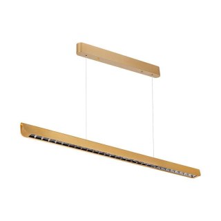 Oprawa V-TAC LED Linear SAMSUNG CHIP LIFUD Driver 36W 60st CCT Zwieszana 120cm Złoty MAT VT-7-36 3000K-4000K-6400K 2880lm 5 Lat 
