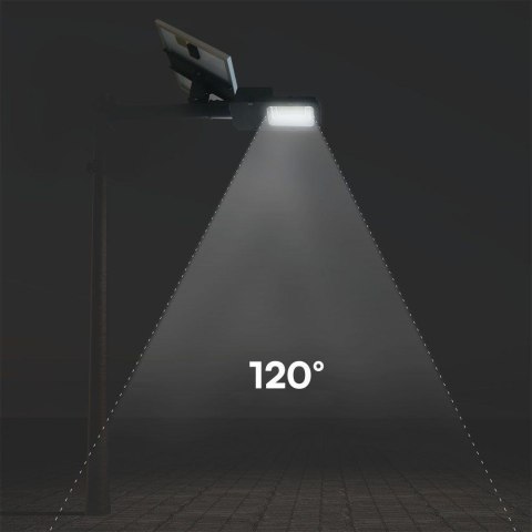 Lampa Oprawa Uliczna Solarna Hybrydowa V-TAC 50W LED VT-ST201 4000K 4000lm