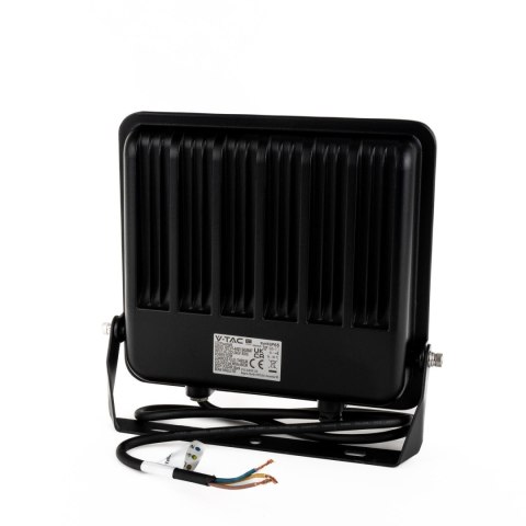 Naświetlacz Projektor LED V-TAC 100W 100Lm/W Przewód 1mb SAMSUNG CHIP Czarny VT-44104 4000K 8700lm 5 Lat Gwarancji