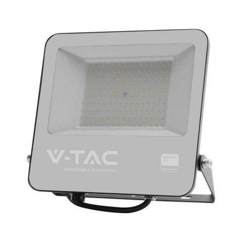 Naświetlacz Projektor LED V-TAC 100W 100Lm/W Przewód 1mb SAMSUNG CHIP Czarny VT-44104 4000K 8700lm 5 Lat Gwarancji