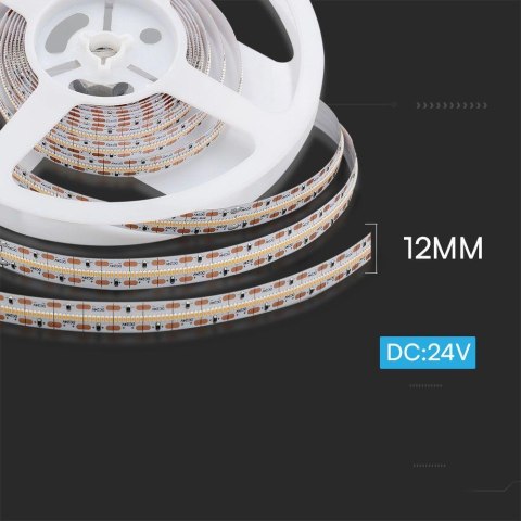 Taśma LED V-TAC SMD2110 3500LED 24V IP20 5mb CRI90+ 21W/m 150Lm/W VT-2110 3000K 2000lm