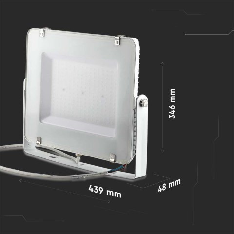 Projektor LED V-TAC 200W SAMSUNG CHIP Biały VT-200 4000K 16500lm 5 Lat Gwarancji