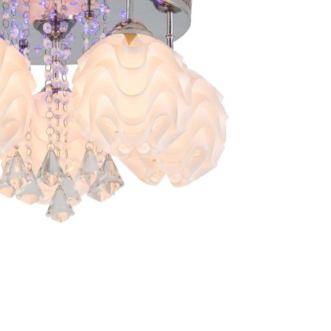 Light Prestige Ozdobny plafon Sada srebrny 3xE14 plus LED