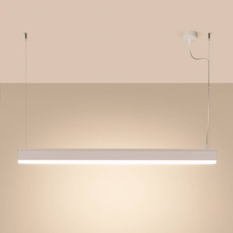 Lampa wisząca FARGE biała LED 3000K