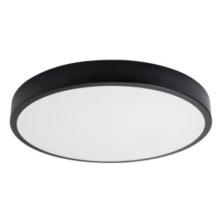 Sollux Lighting Plafon ONYX 60 czarny LED 3000K