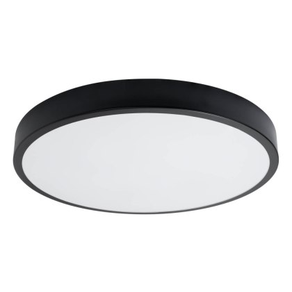 Sollux Lighting Plafon ONYX 60 czarny LED 3000K