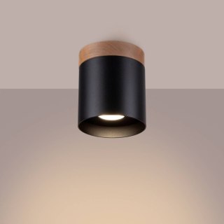 Sollux Lighting Plafon RIF czarny