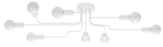 Sollux Lighting Żyrandol VECTOR 8 biały