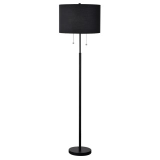 Lampa podłogowa Fogo czarna 2xE27 Light Prestige