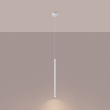 Sollux Lighting Lampa wisząca ARCHE 1 biała